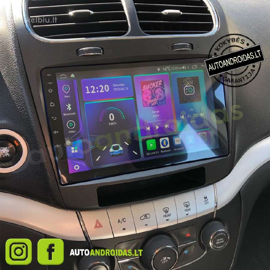 Fiat Freemont Journey 2011-20 Android multimedia