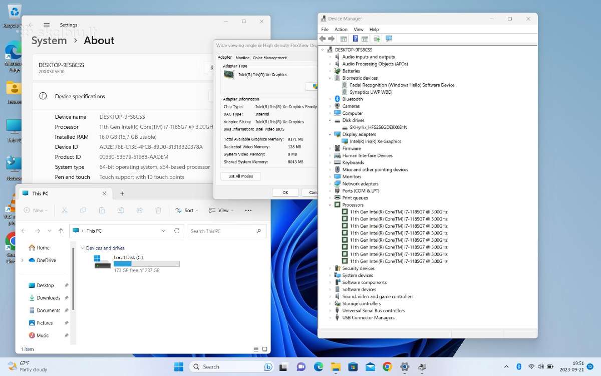 Lenovo Carbon X1 i7 16gb 512ssd - nuotraukos Nr. 5