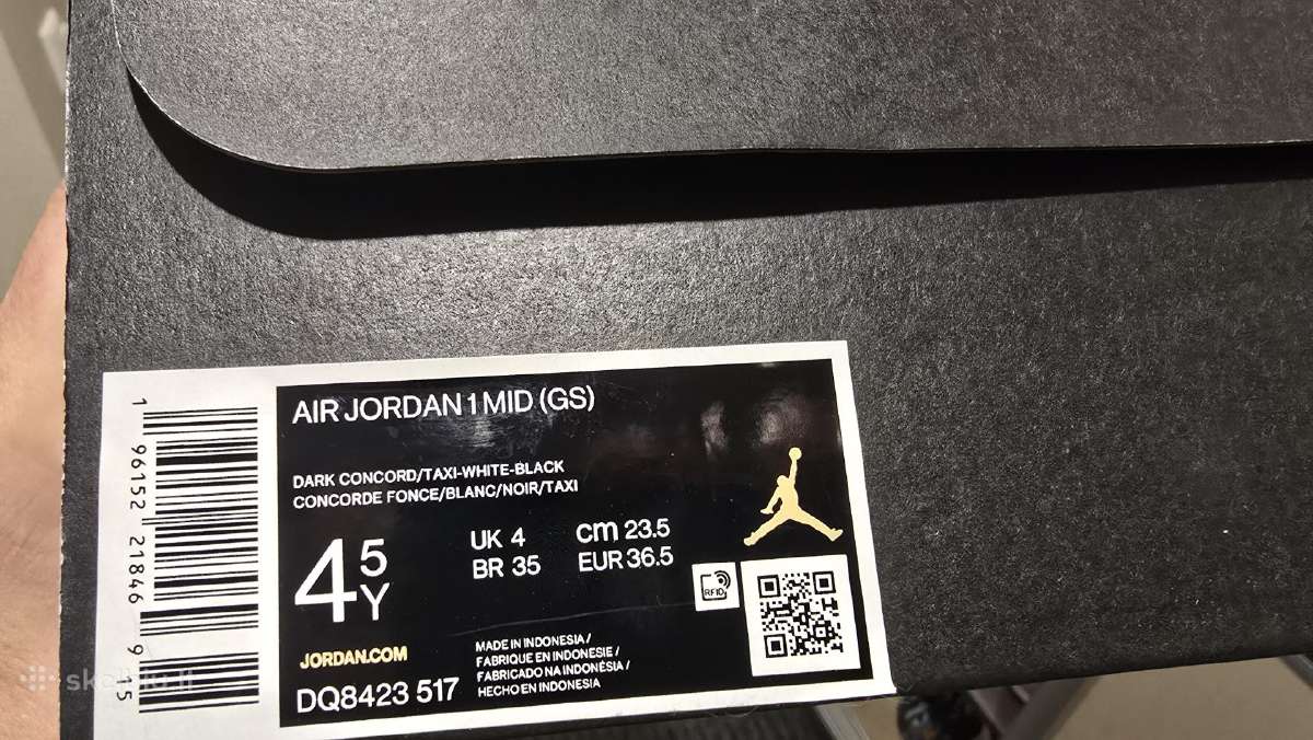Nike Air Jordan 1 Mid Gs - nuotraukos Nr. 6
