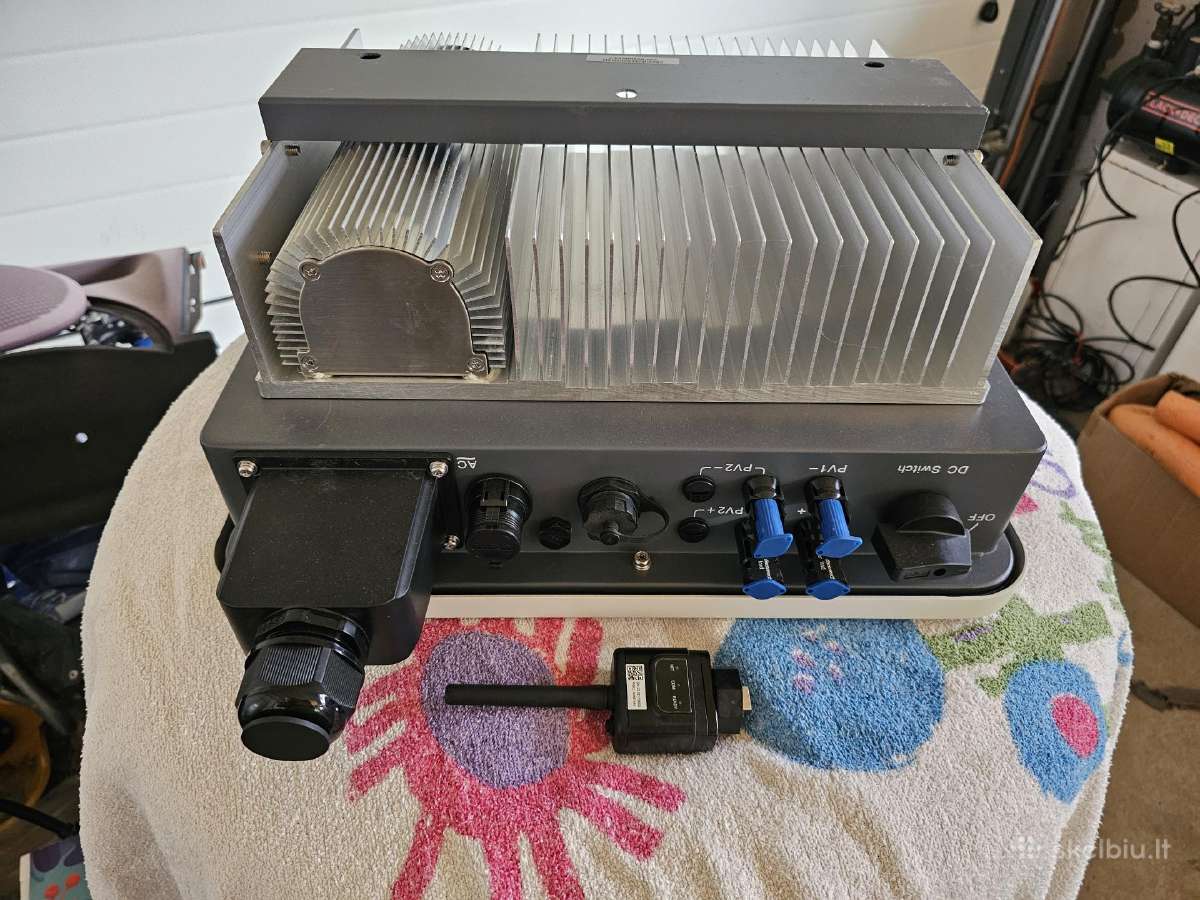 Parduodu 10kw trifazį inverterį saulės elektrinei