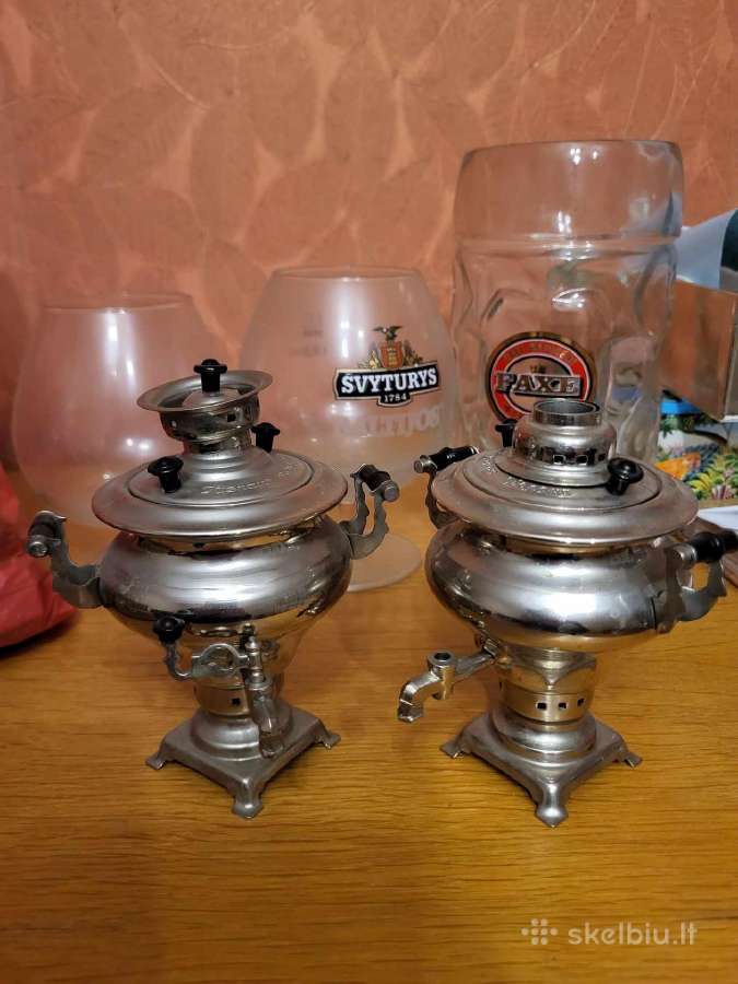 Samovaras dekoratyvinis, už abu 14eur