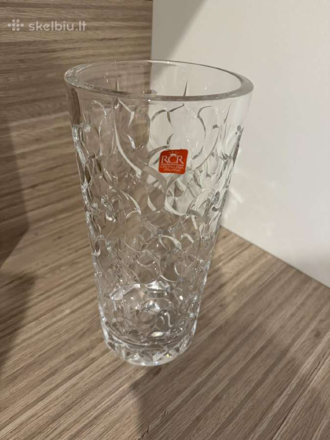 Krištolinė vaza Rcr 28 cm - nuotraukos Nr. 4