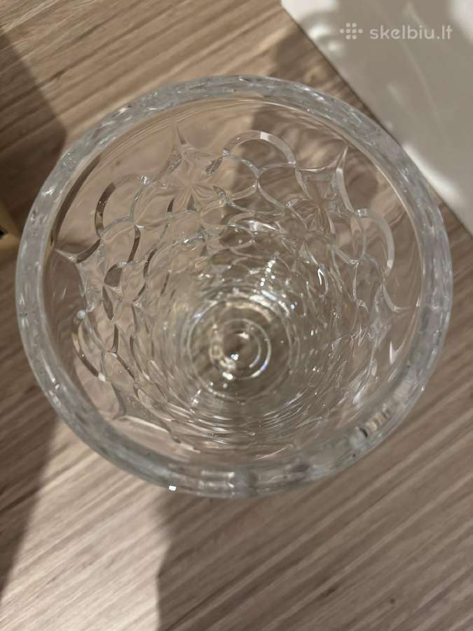 Krištolinė vaza Rcr 28 cm - nuotraukos Nr. 5