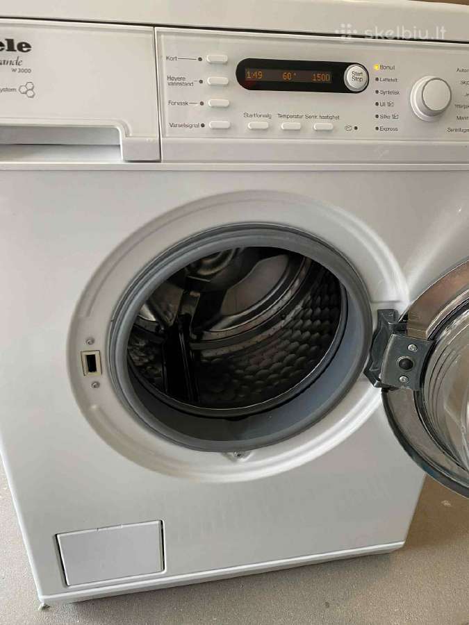 Miele skalbyklė Miele Gala Grande W3000 W3823 6kg - nuotraukos Nr. 5
