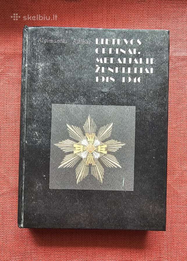 A. Astiko katalogas (1918 - 1940)