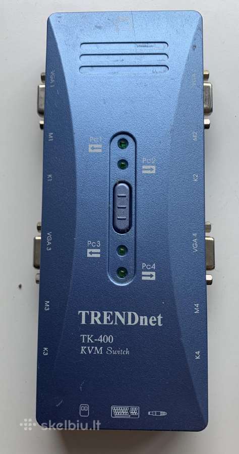 Kvm Switch Trendnet Tk-400