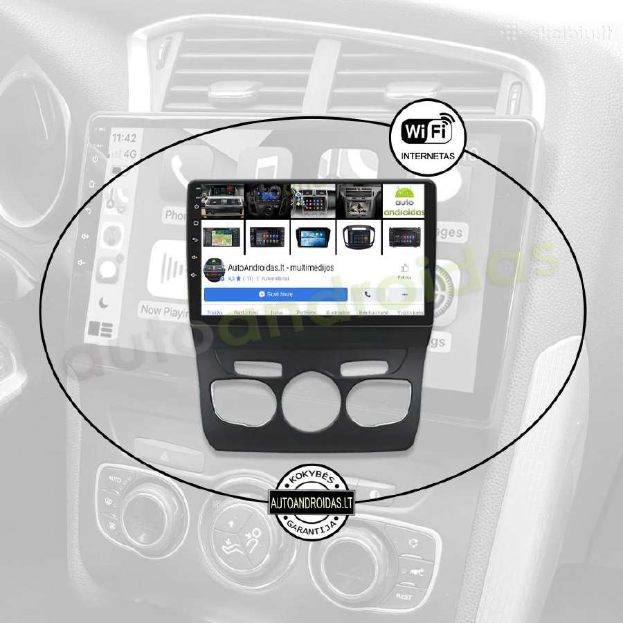 Citroen C4 C4l 2013-17 Android multimedia WiFi/GPS - nuotraukos Nr. 3