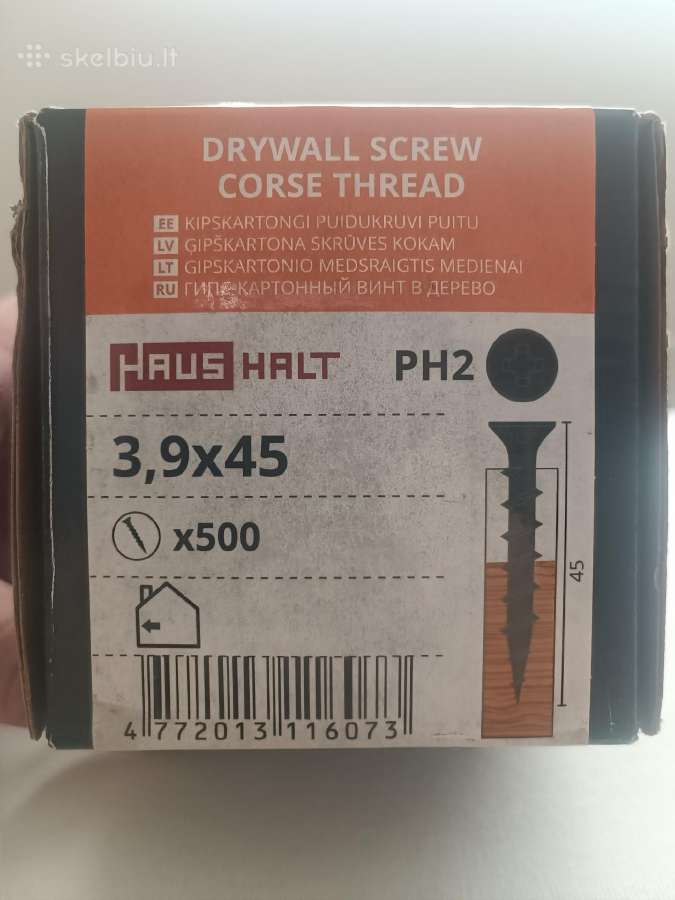 Medvaržčiai 3.9x45