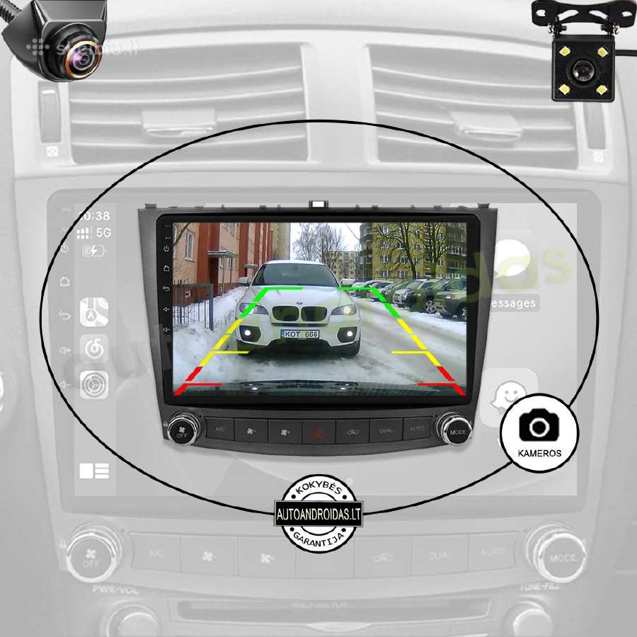 Lexus Is200 Is300 Is350 2006-12 android multimedia - nuotraukos Nr. 7