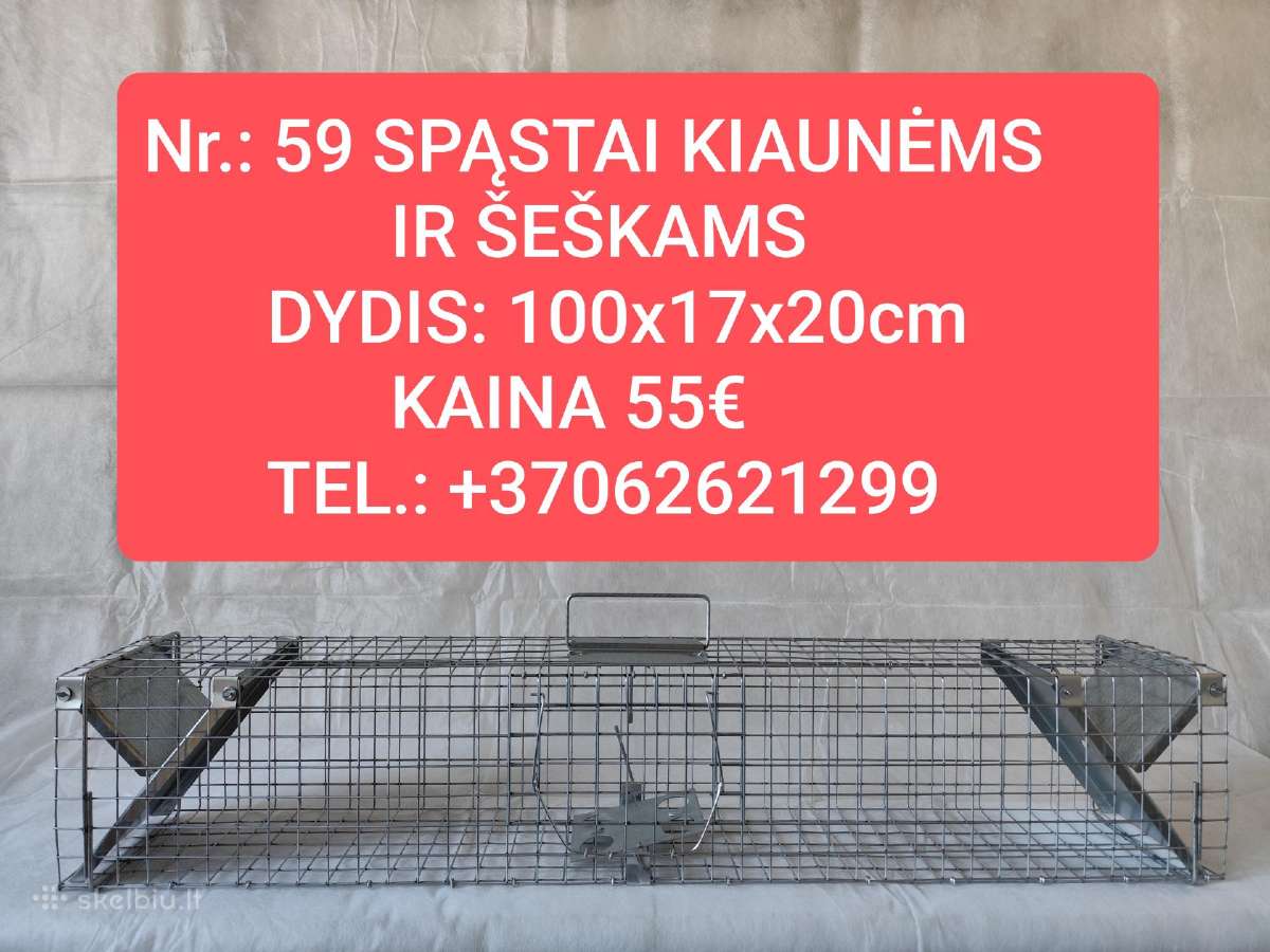 Gyvagaudžiai spąstai Turime Vietoje - nuotraukos Nr. 6