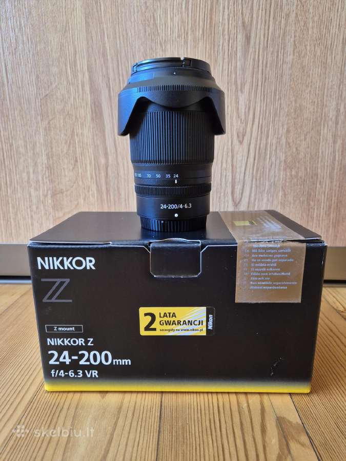 Nikkor Z 24-200 f/4-6.3 Vr