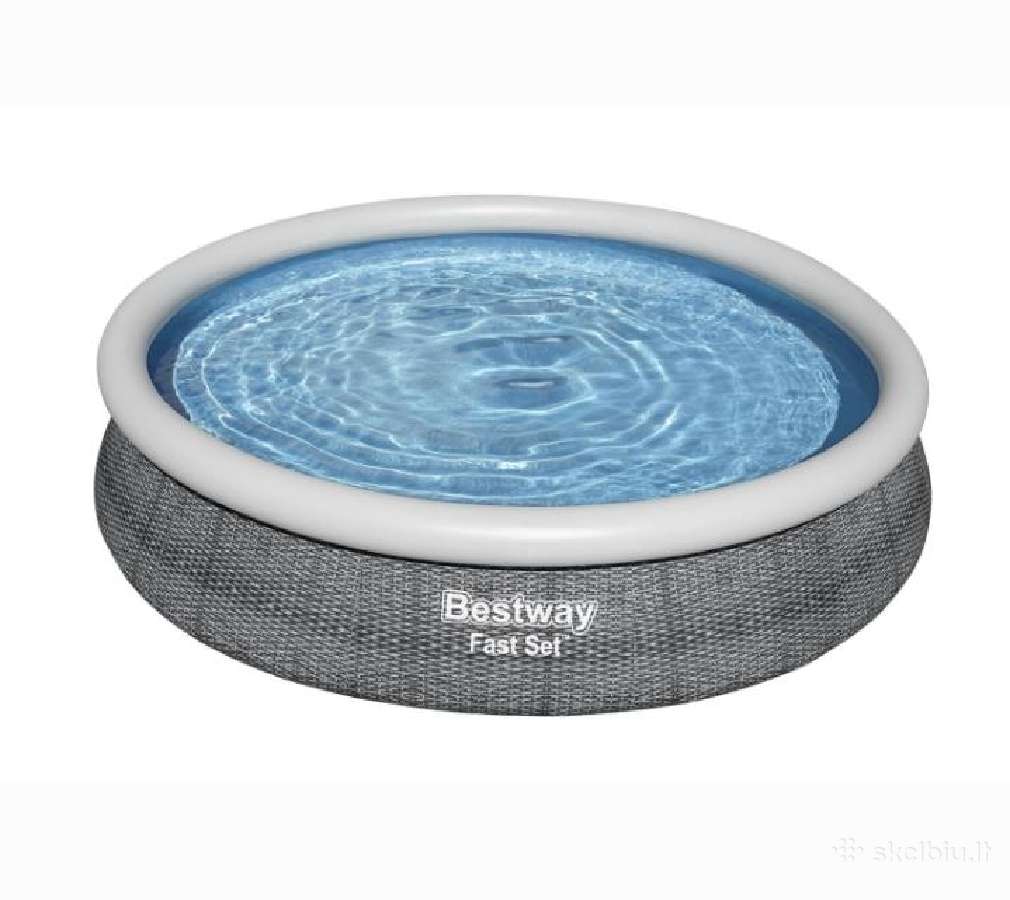 Baseinas Bestway Fast Set 366x76 cm, su filtru