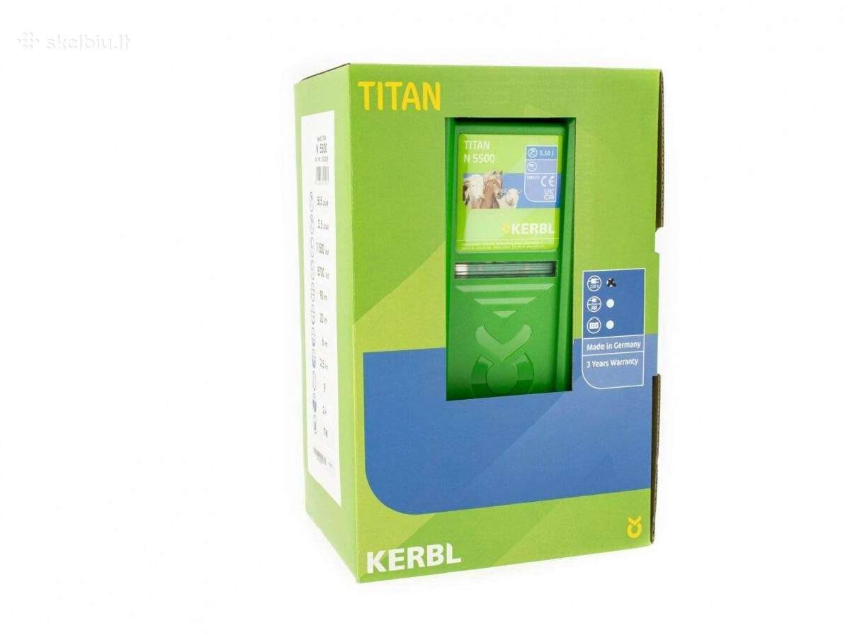 Elektrinis piemuo Titan N 5500 230v ( Vokietija) - nuotraukos Nr. 2