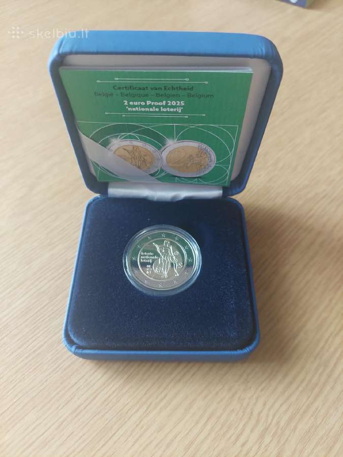 Belgija 2025 m proof