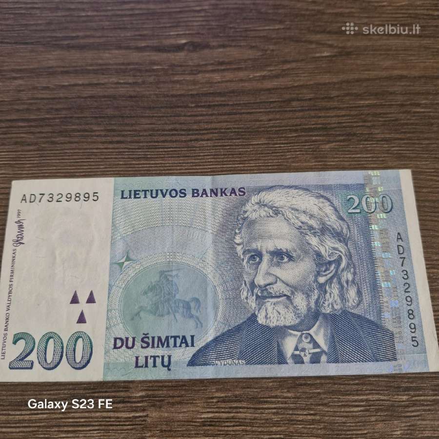 Lietuva 200 Litų 1997m.