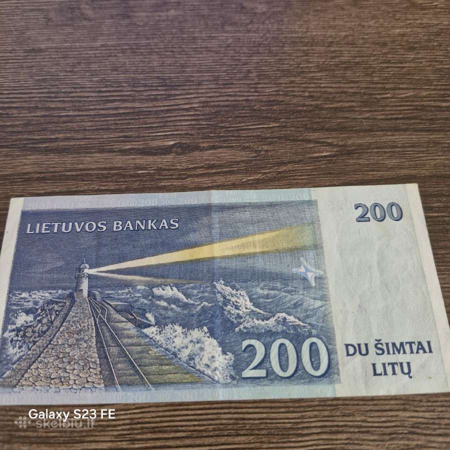 Lietuva 200 Litų 1997m. - nuotraukos Nr. 2