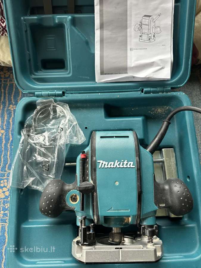Parduodu Makite freza 1/4 900w 220v - nuotraukos Nr. 3