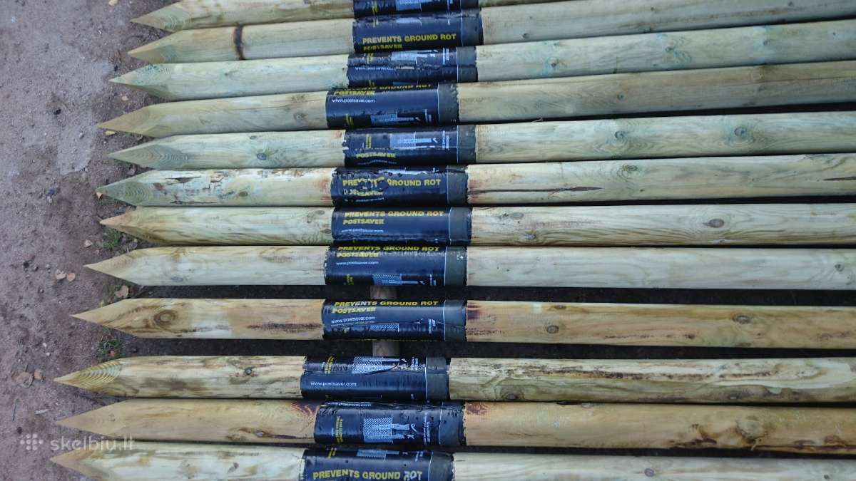 Tvoros medinių kuolų apsauga nuo puvimo Postsaver - nuotraukos Nr. 10