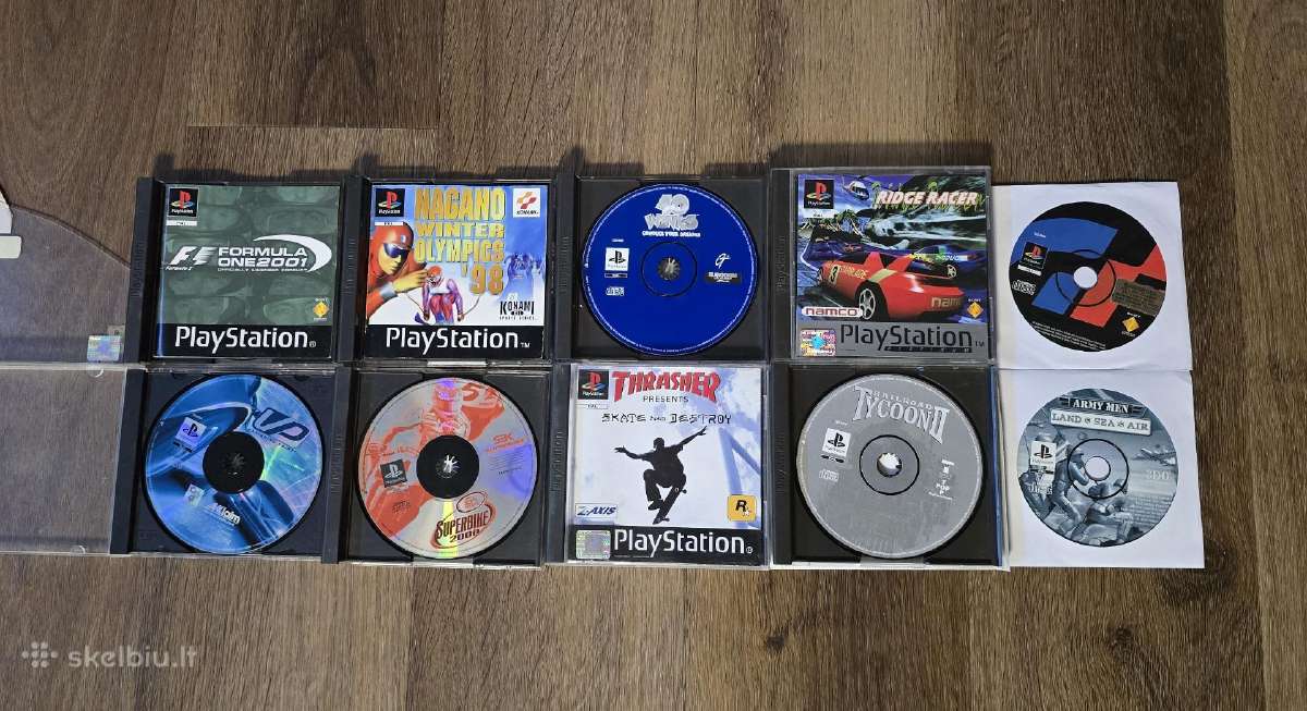 Playstation 1 žaidimai