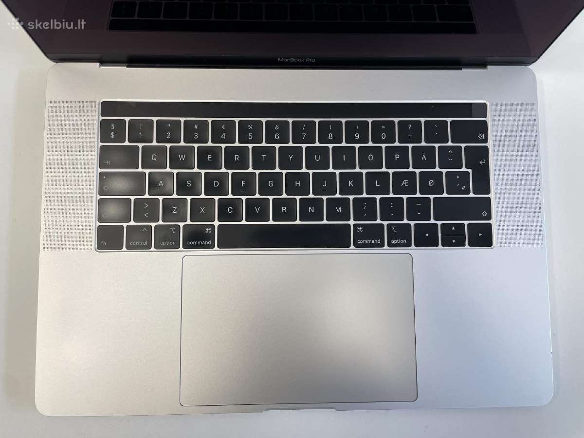 Apple MacBook Pro A1990 I7-8750h 16 GB RAM 256gb - nuotraukos Nr. 6