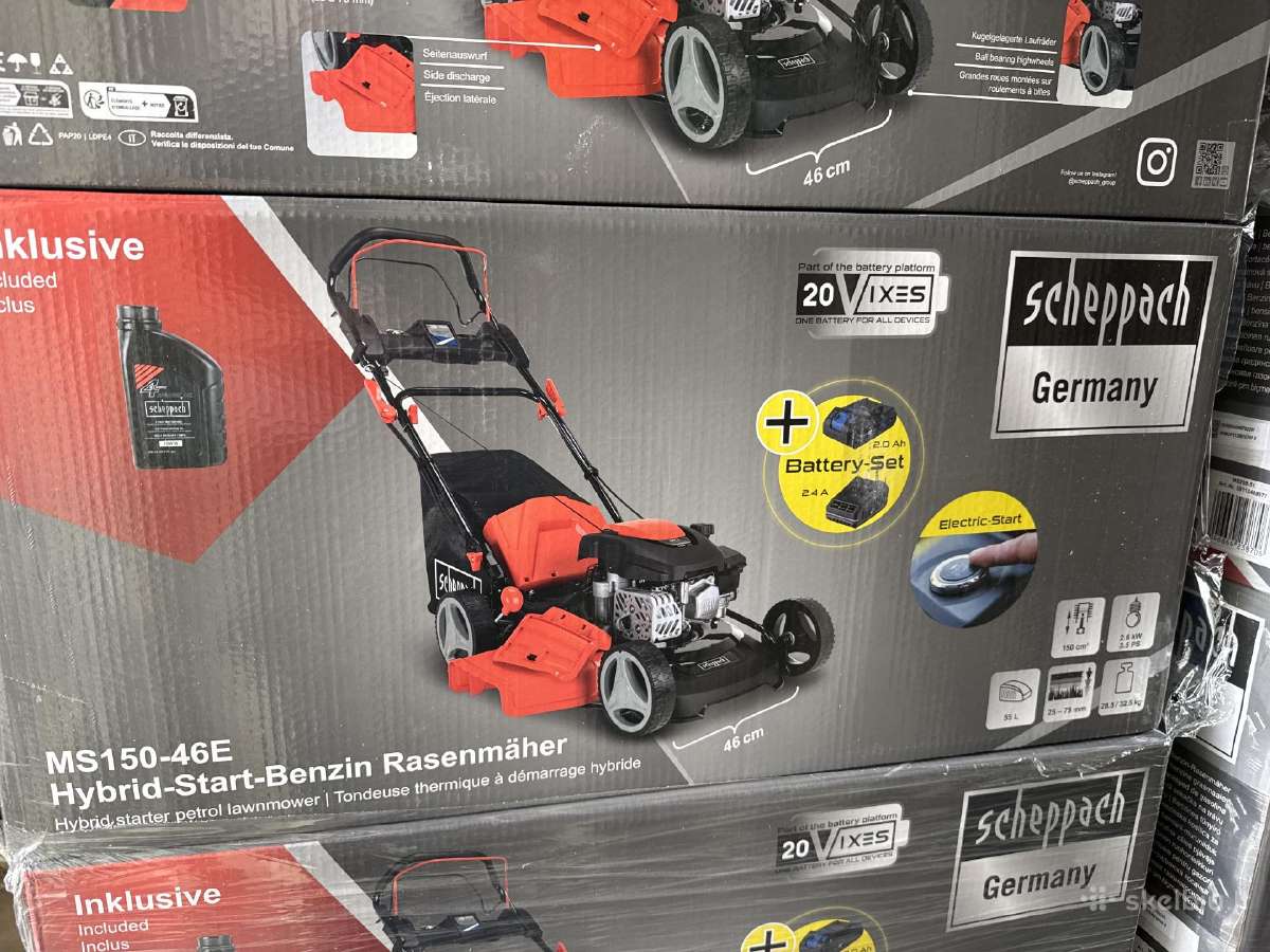 Savaeigė su el starteriu 46cm žoliapjovė