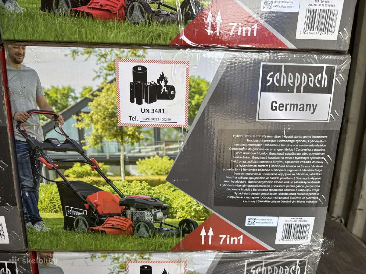 Savaeigė su el starteriu 46cm žoliapjovė - nuotraukos Nr. 5