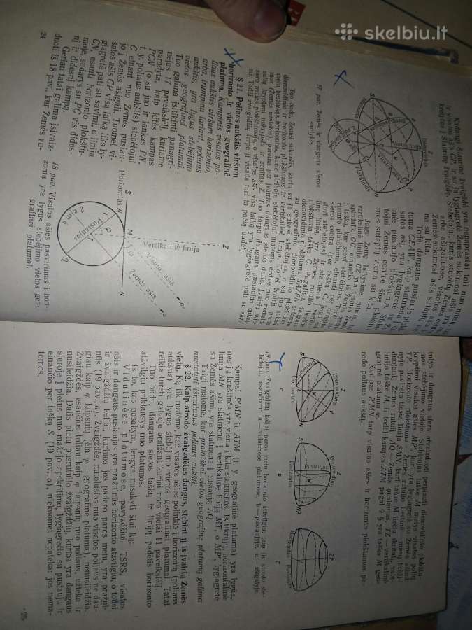 Astronomijos vintage vadovėlis - nuotraukos Nr. 4
