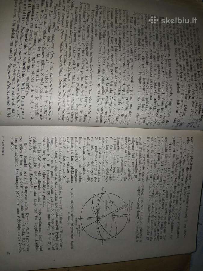 Astronomijos vintage vadovėlis - nuotraukos Nr. 5