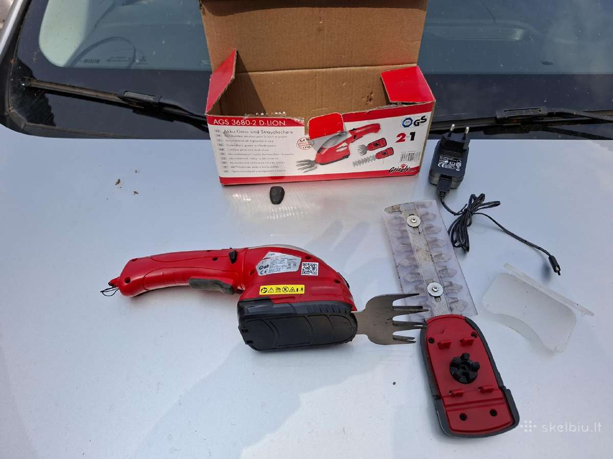 Akumuliatorine mini krūmapjovė 3.6v
