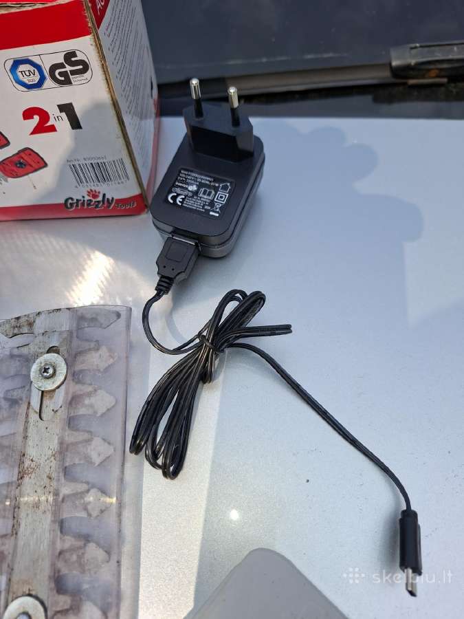 Akumuliatorine mini krūmapjovė 3.6v - nuotraukos Nr. 5