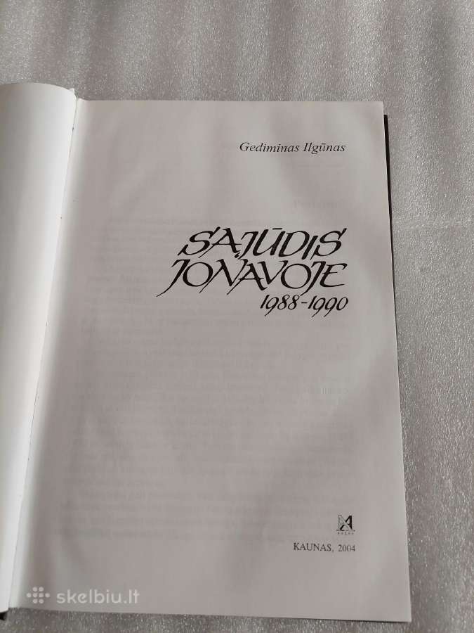 Sąjūdis Jonavoje 1988-1990 - nuotraukos Nr. 2