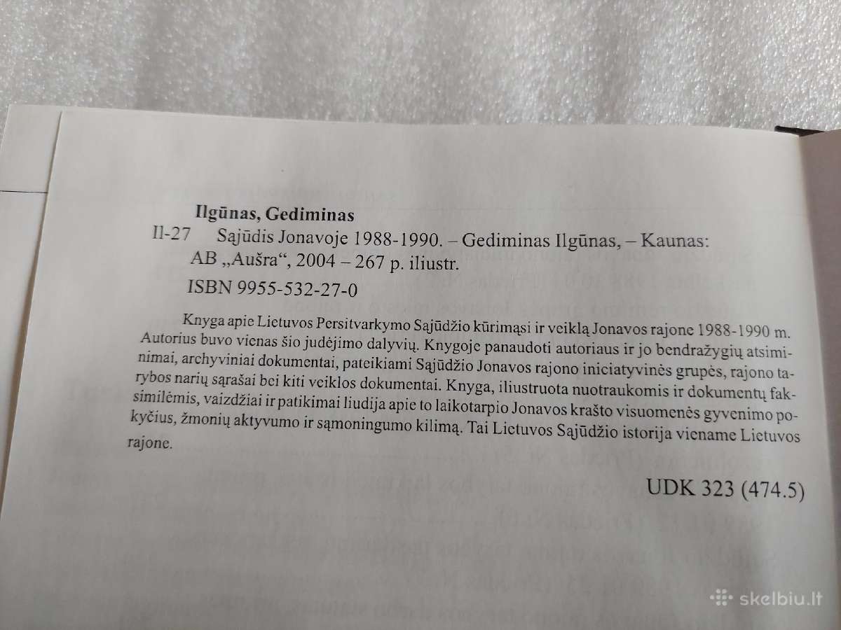 Sąjūdis Jonavoje 1988-1990 - nuotraukos Nr. 7