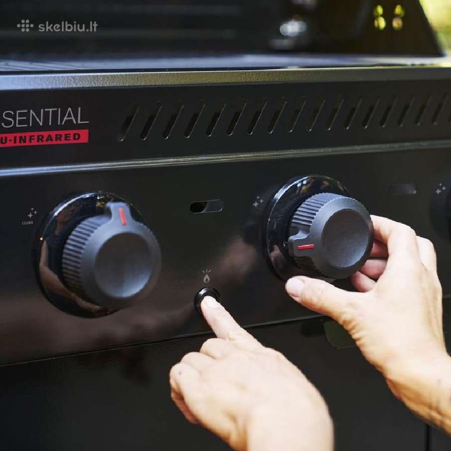 Lauko dujinis grilis Char-broil Essential kepsninė - nuotraukos Nr. 8