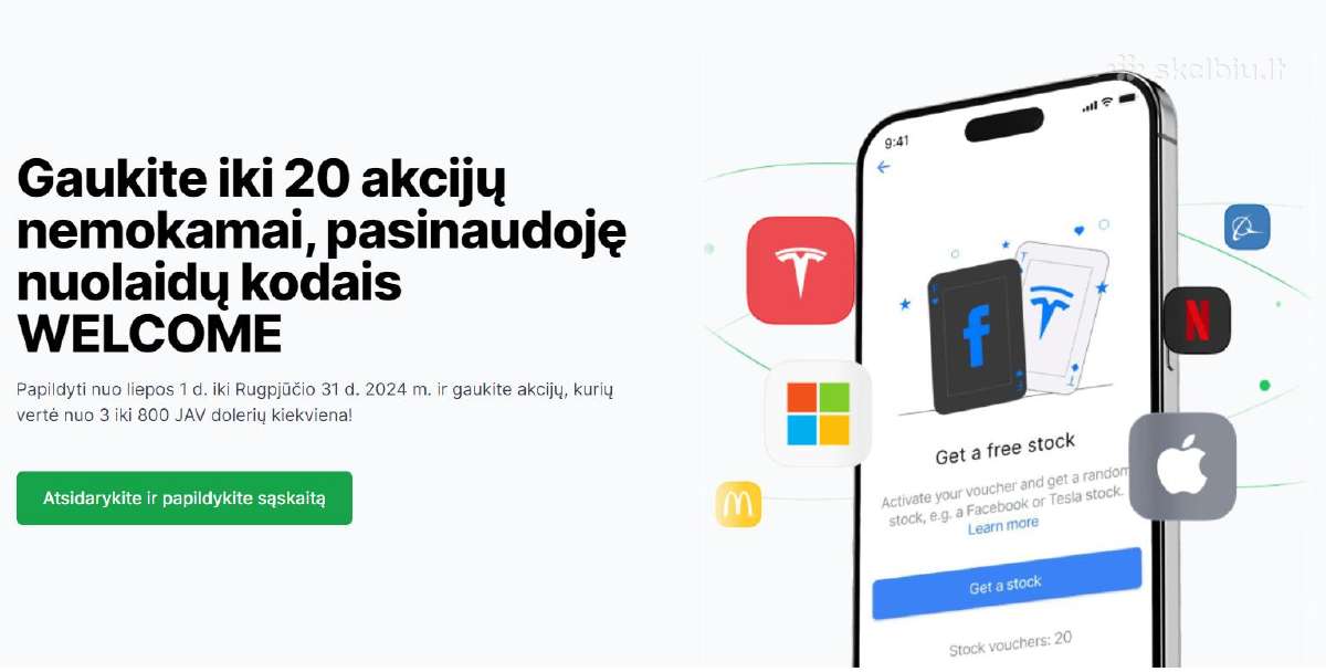 Freedom24 Investavimas į JAV Akcijas, Plius Dovana - nuotraukos Nr. 2