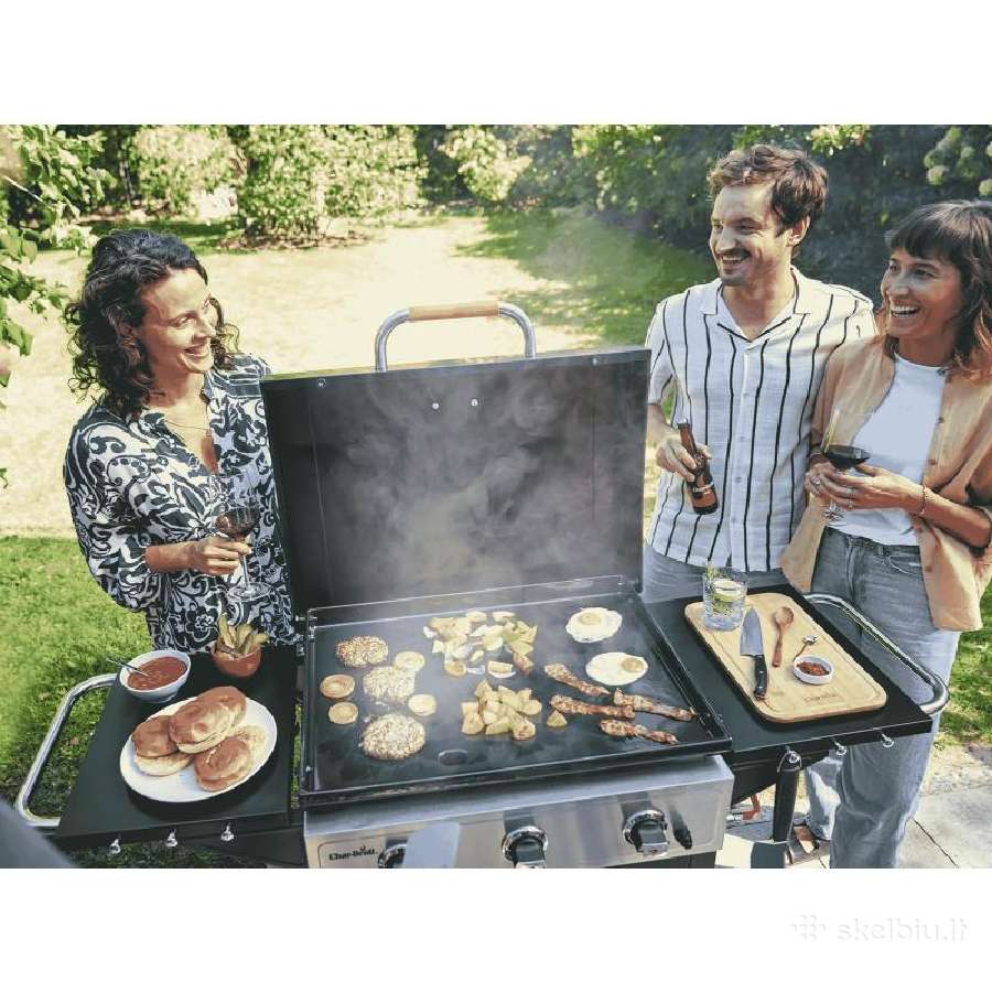 Dujinė kepsninė su plokštuma Char-broil Griddle - nuotraukos Nr. 3