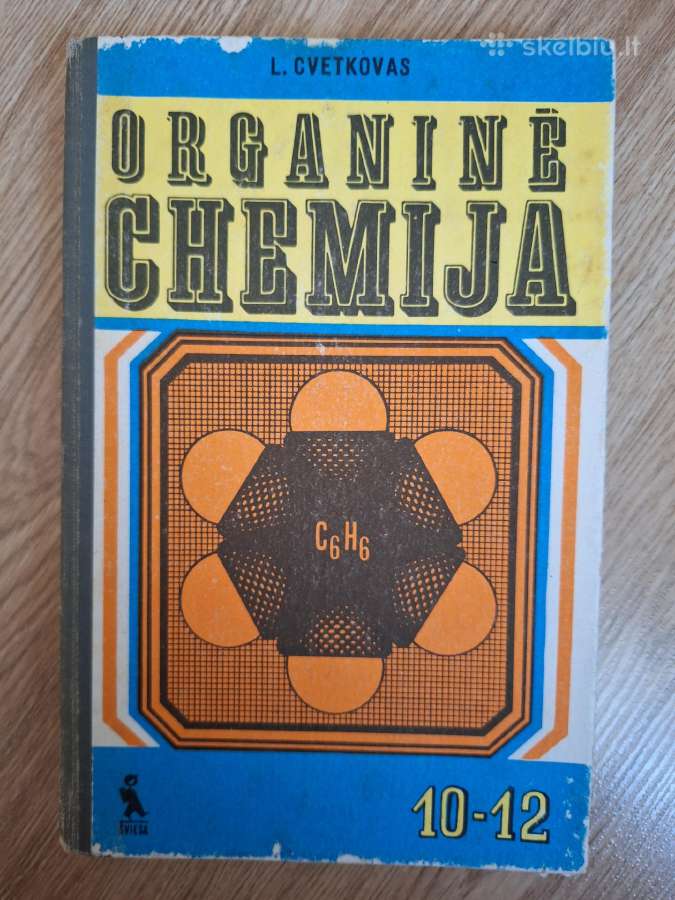 Organinė chemija 10 - 12. 1989m.