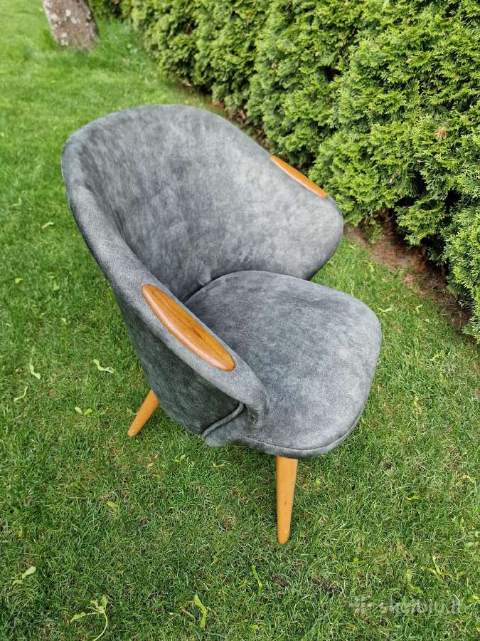 Vintažinis mid century fotelis