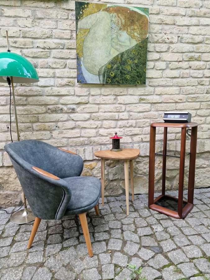 Vintažinis mid century fotelis - nuotraukos Nr. 4