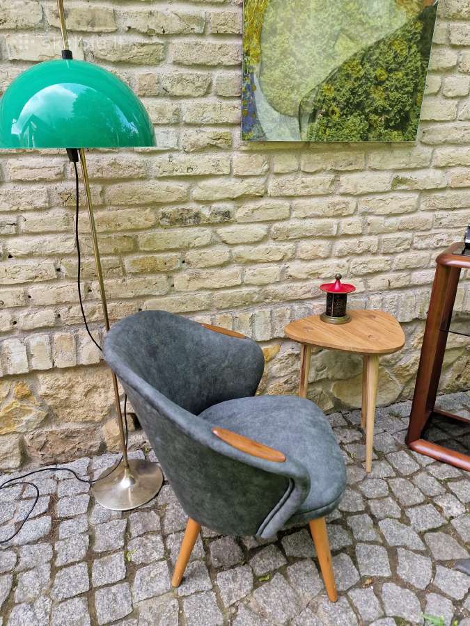 Vintažinis mid century fotelis - nuotraukos Nr. 6