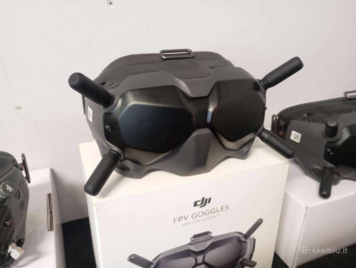 Dji Fpv Goggles akiniai, HD dronai, antenos - nuotraukos Nr. 4