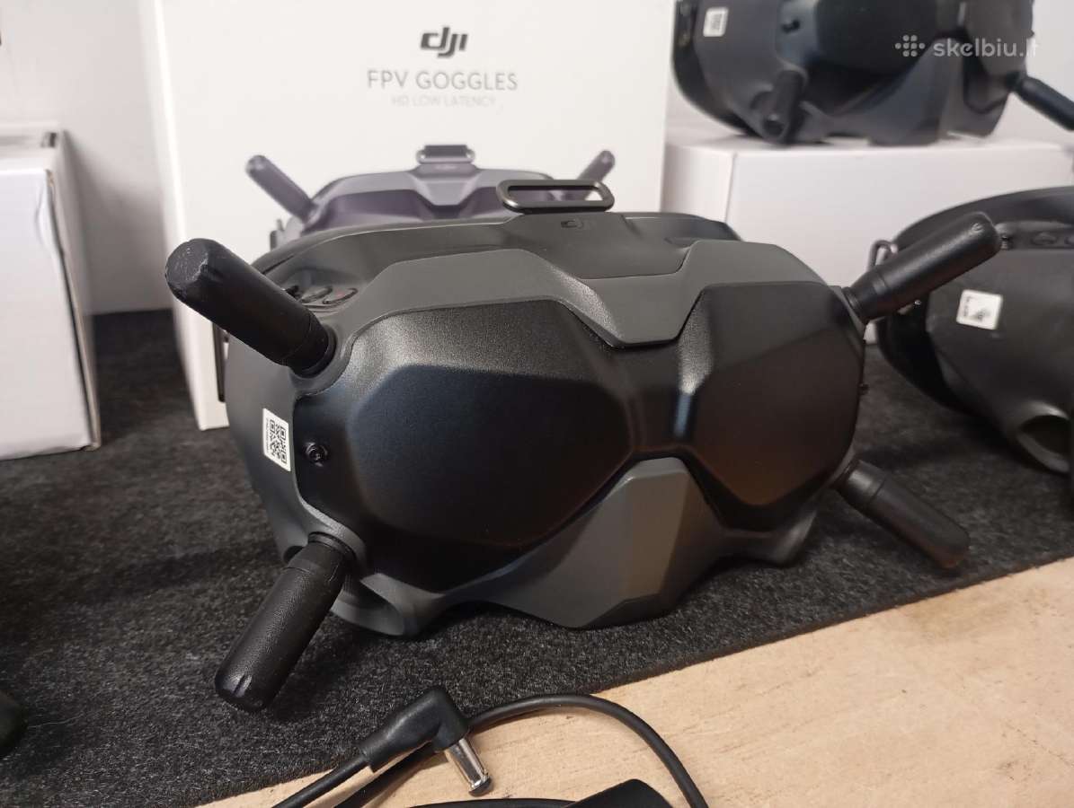 Dji Fpv Goggles akiniai, HD dronai, antenos - nuotraukos Nr. 7