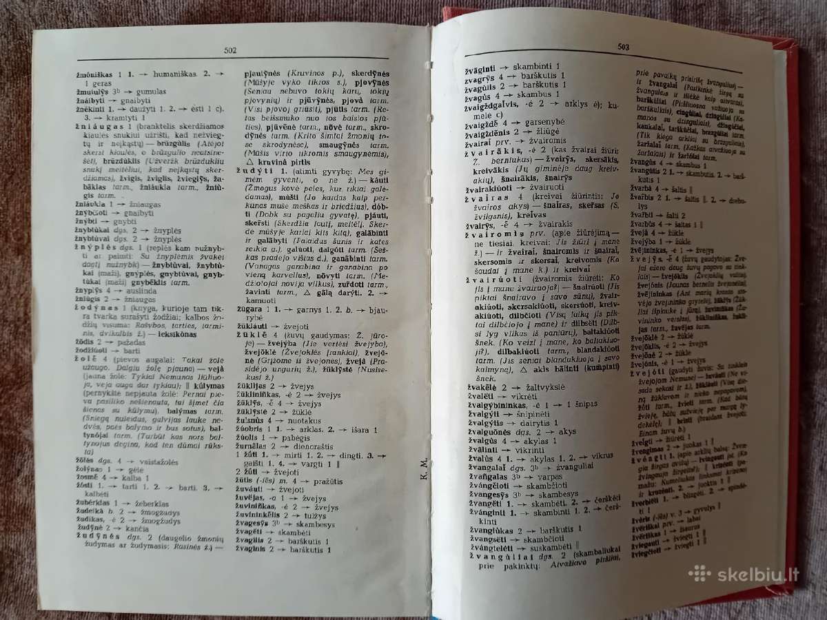 Sinonimų žodynas - nuotraukos Nr. 7