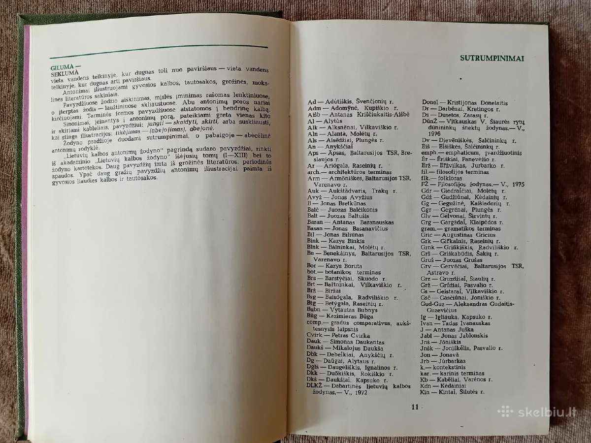 Lietuvių kalbos antonimų žodynas - nuotraukos Nr. 6