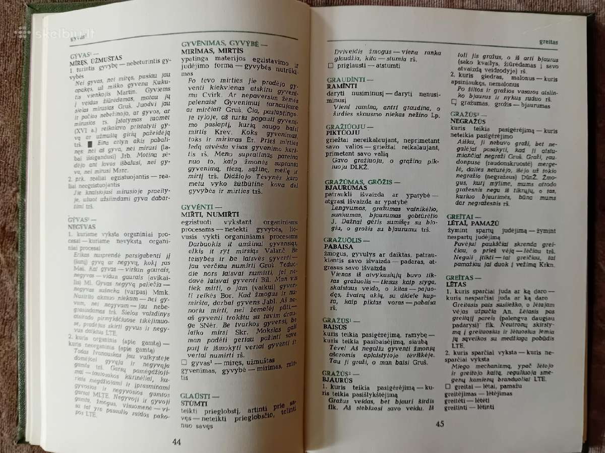 Lietuvių kalbos antonimų žodynas - nuotraukos Nr. 7