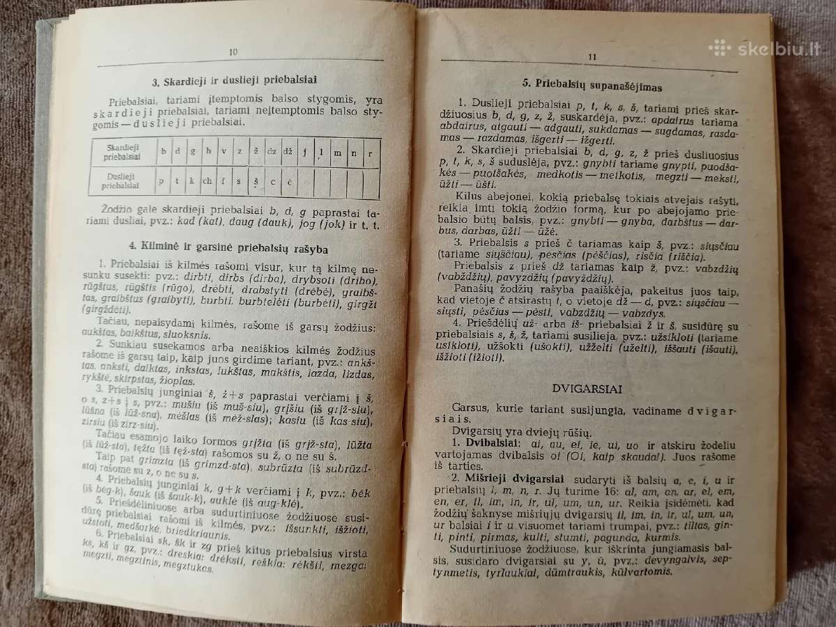Lietuvių kalbos rašybos žodynas mokykloms - nuotraukos Nr. 7