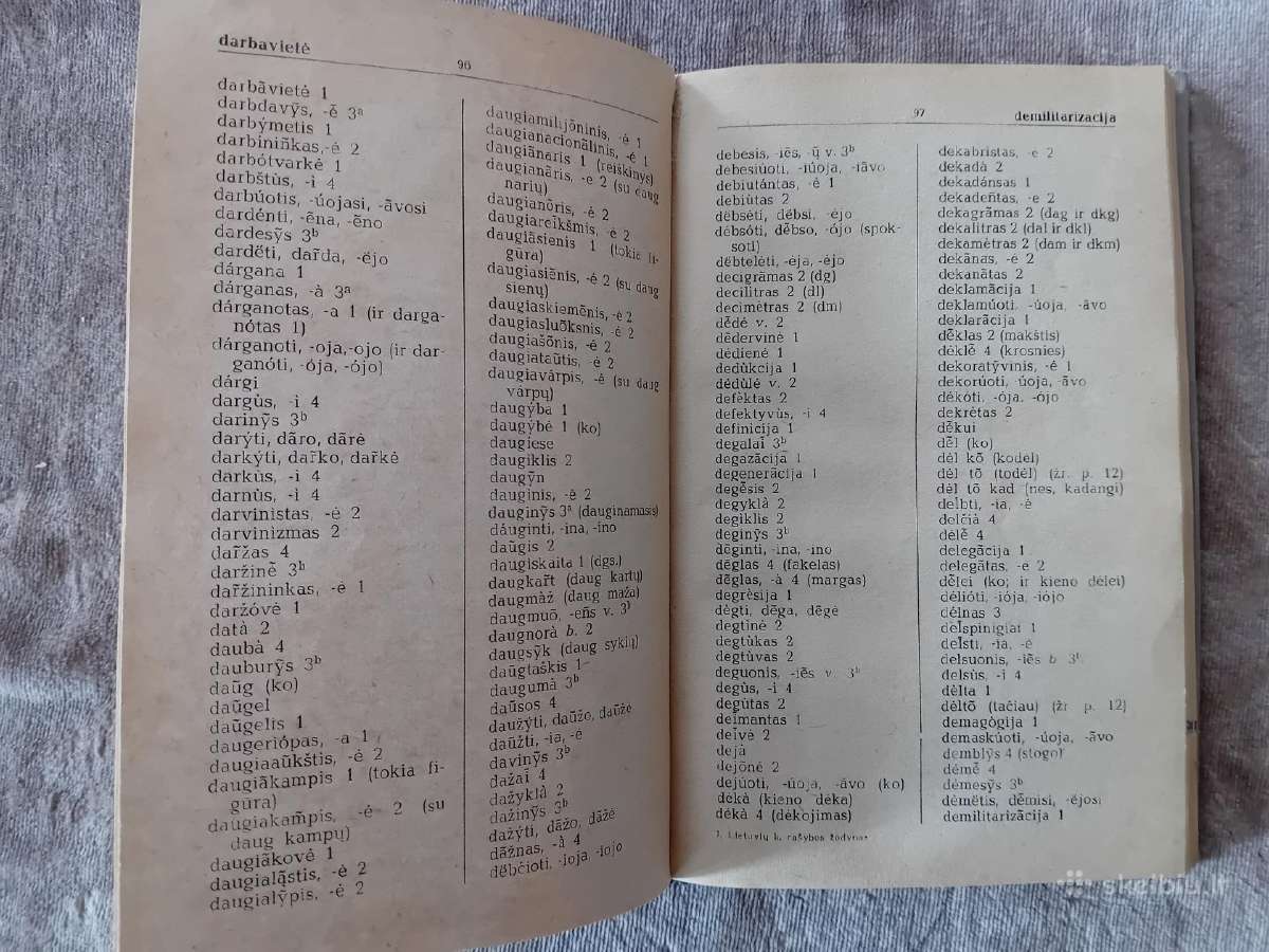 Lietuvių kalbos rašybos žodynas mokykloms - nuotraukos Nr. 10