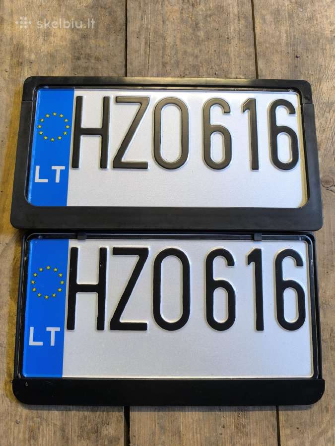 Automobilio valstybinis numeris