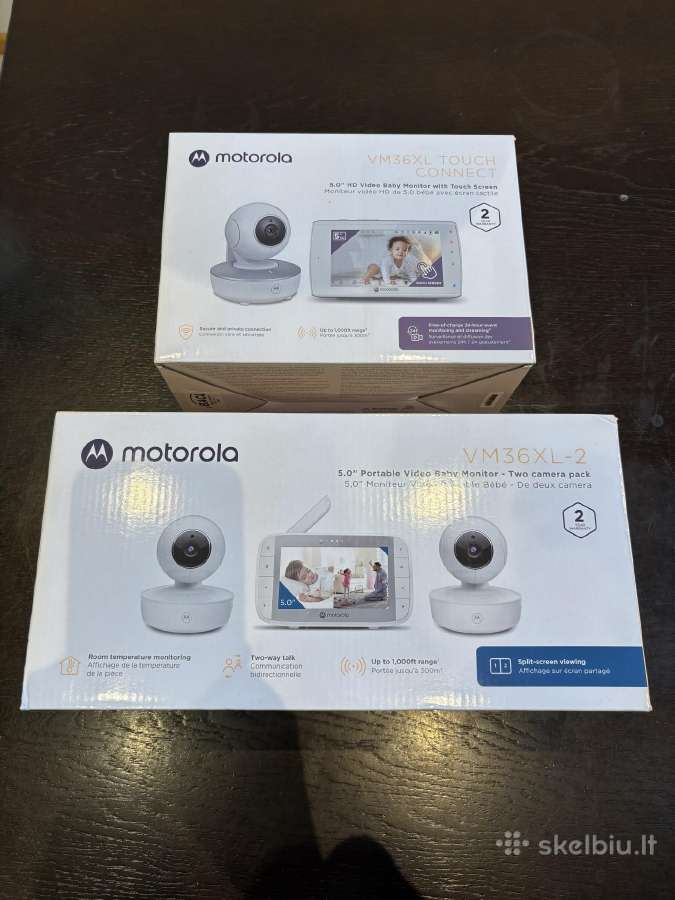 Naujos Motorola Video aukles