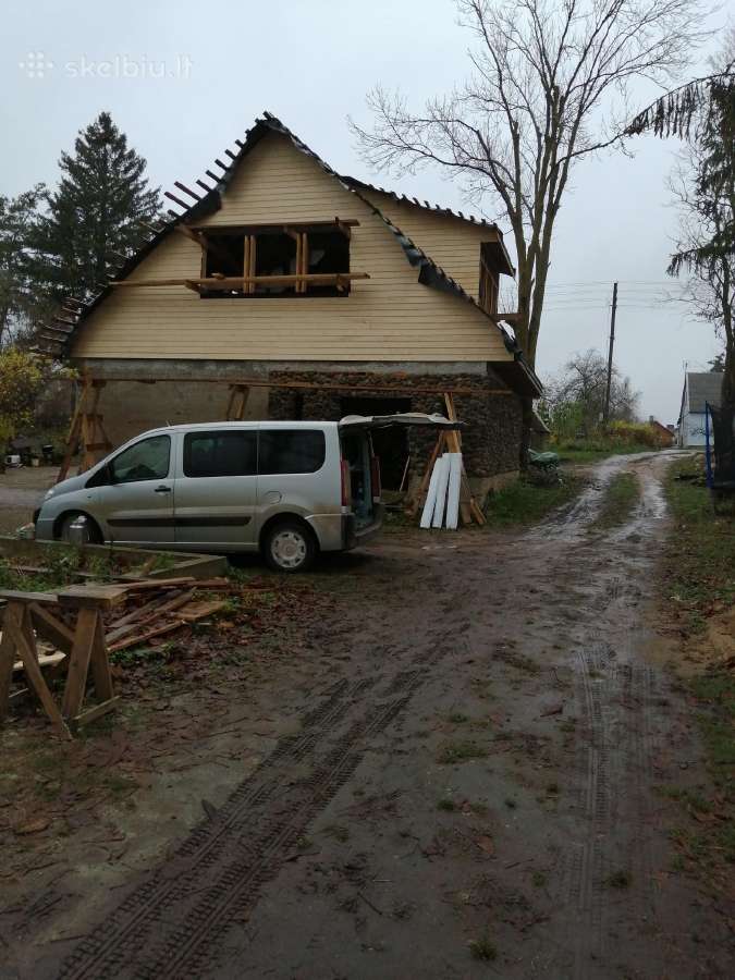Karkasiniai namai terasos stogai - nuotraukos Nr. 16