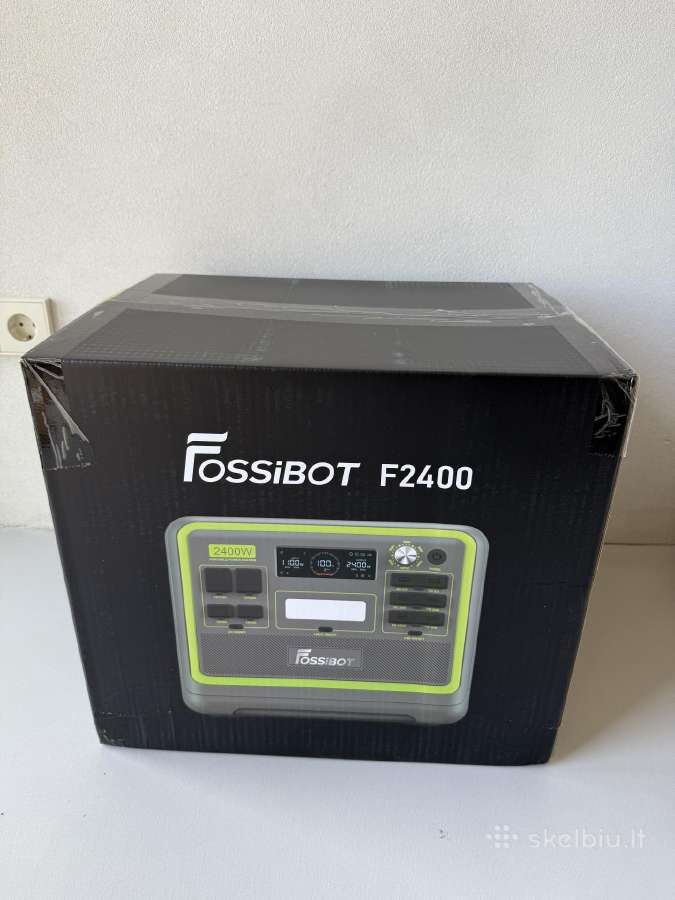 Fossibot F2400 mobili energijos stotelė